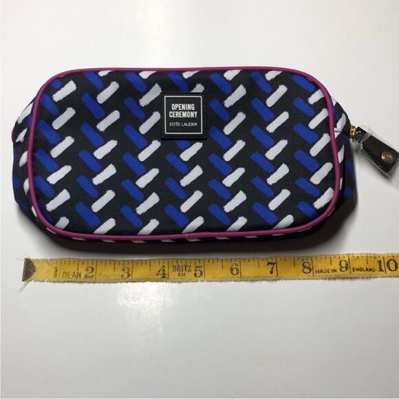 Estée Lauder Opening Ceremony blue makeup bag - Picture 7 of 11